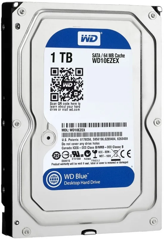 HDD 1TB WD Blue (WD10EZEX)