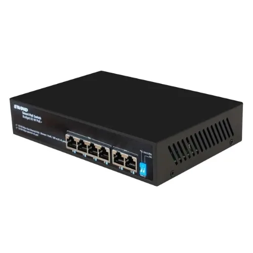 EW-S1706CFU-AP POE коммутатор 4+2 порт