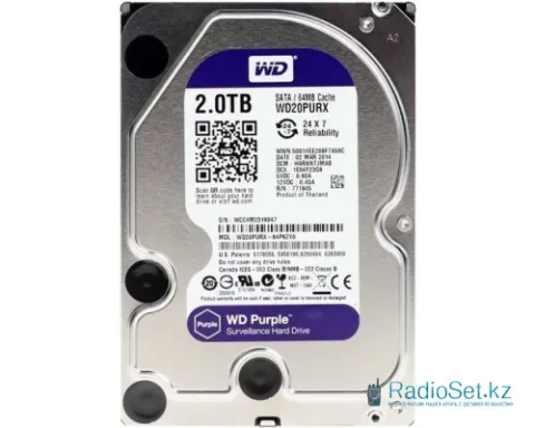 HDD 2TB WD Purple (WD20PURX)