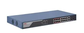 Hikvision DS-3E1318P-EI (V2) 16 портты POE коммутатор
