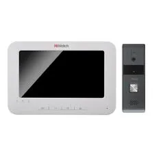 Домофон, комплект HiWatch DS-D100KF белый