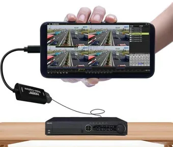Комплект для просмотра регистратора видеонаблюдения на смартфоне. HDMI VIdeo Capture + hdmi