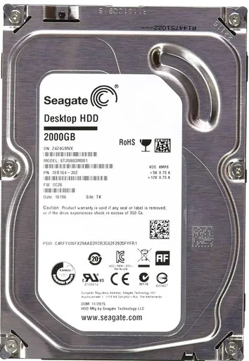 HDD 2TB DELL 7E2 (ST2000NM0018)