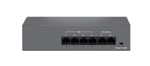Hi-F042-02 POE коммутатор 4+2 порт Hisource