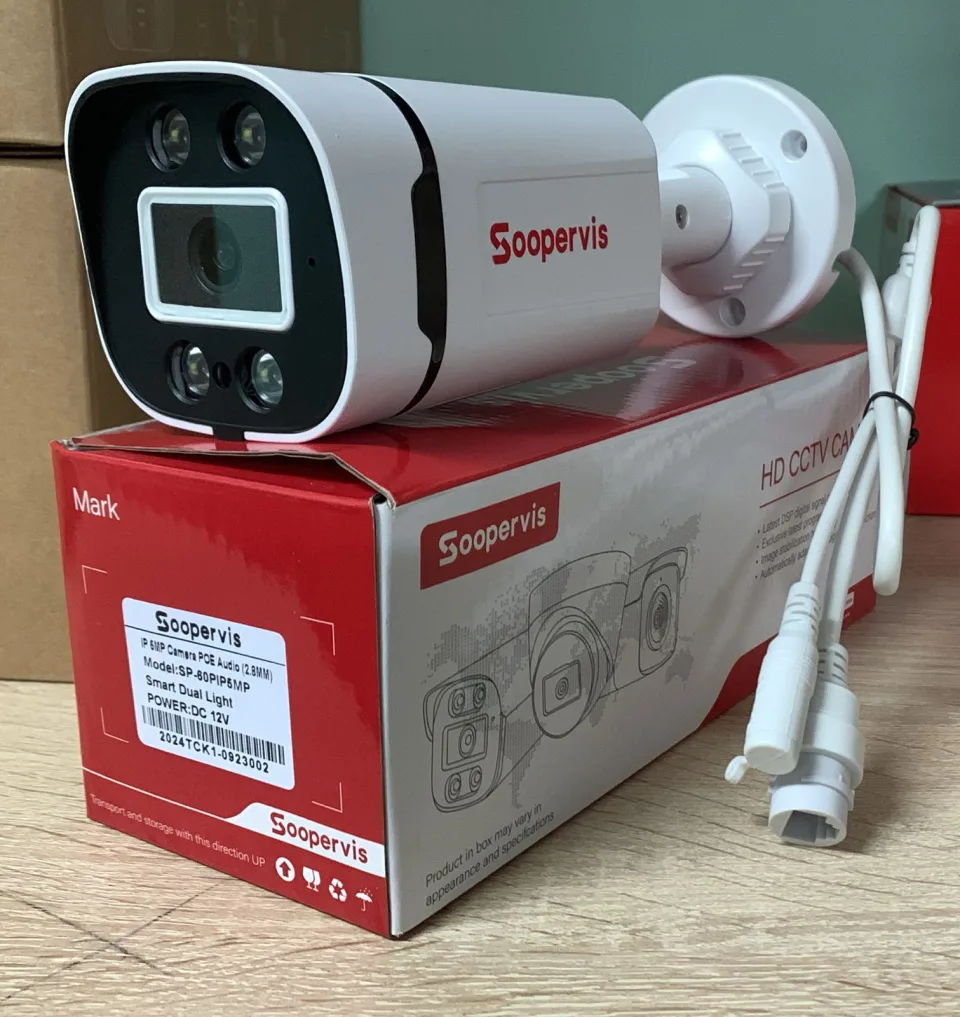 SP-60PIP5MP (2.8mm) Цилиндр тәріздес IP камера