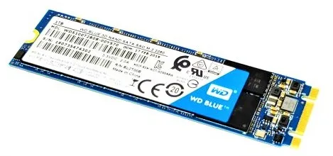 SSD M2 SATA 1TB WD Blue (WDS100T2B0B-00YS70) M.2 2280